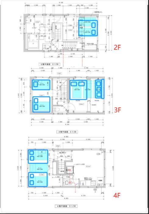 桜の川16 5 Minutes From Ikebukuro Private House 4ldk,sunshine City,two Bathrooms,three Toilets